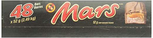 Mars Chocolate Bars - 48pk x 52g - {Imported From Canada}