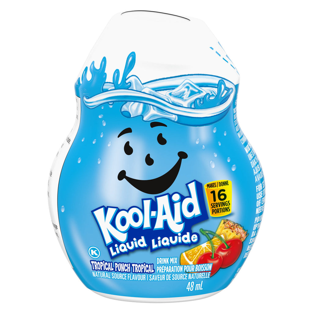 Kool-Aid Tropical Punch Liquid Drink Mix, 48mL/1.6 fl. oz., {Imported from Canada}