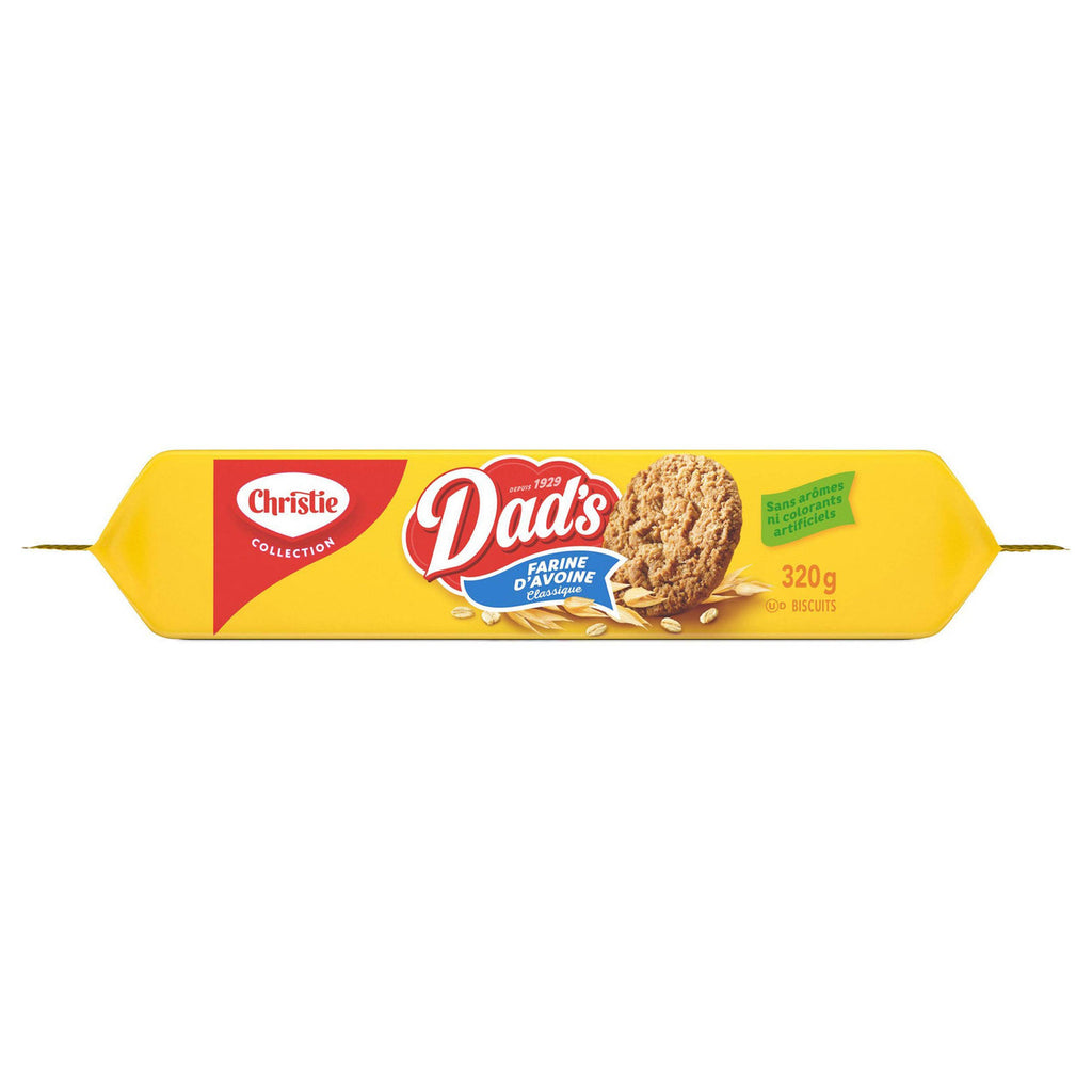 Dad's Oatmeal Original Cookies, 320g/11.3 oz. {Imported from Canada}