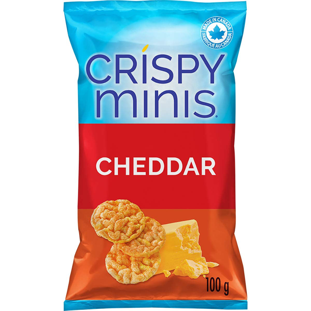 Quaker Crispy Minis Cheddar  100g/3.5oz (12pk)  {Imported from Canada}