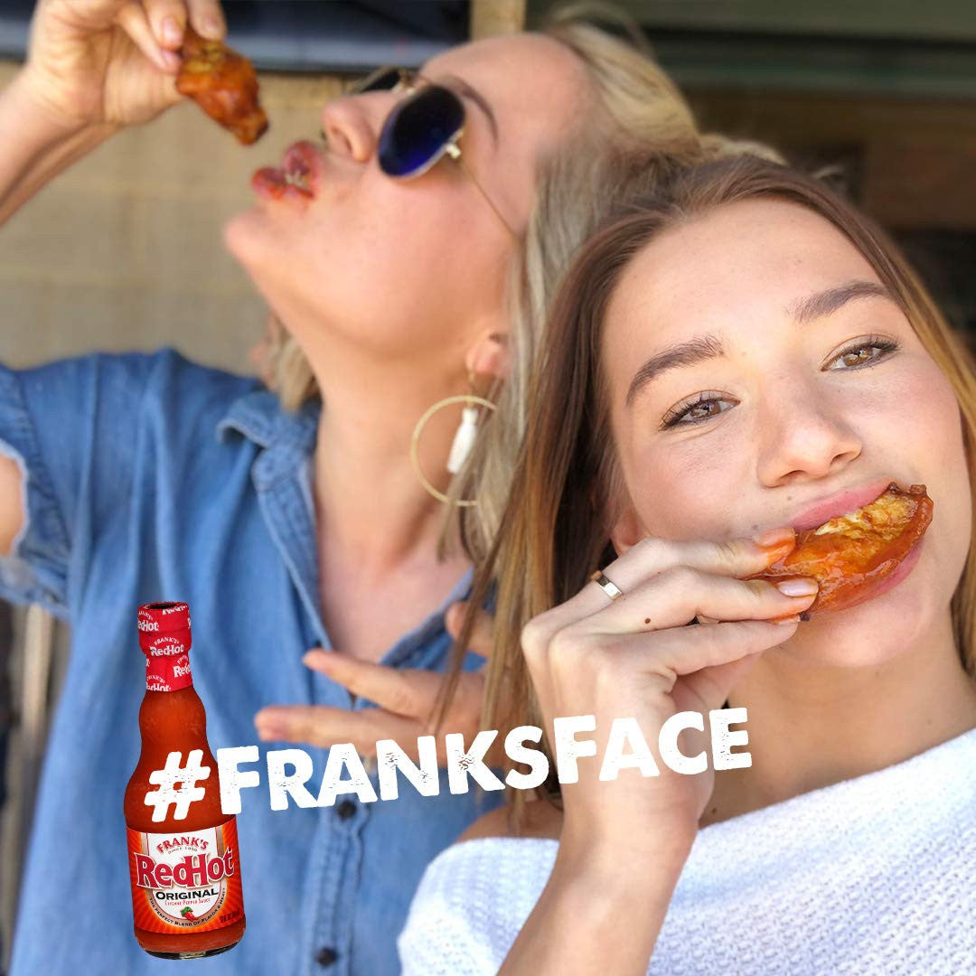 Frank's RedHot, Hot Sauce, Hot Buffalo Wings, 354ml/12 oz, {Imported from Canada}