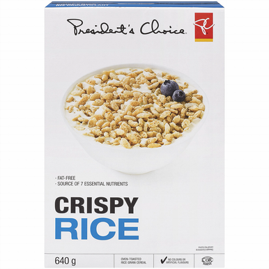 PC Crispy Rice Cereal (640g/22.6 oz) {Imported from Canada}
