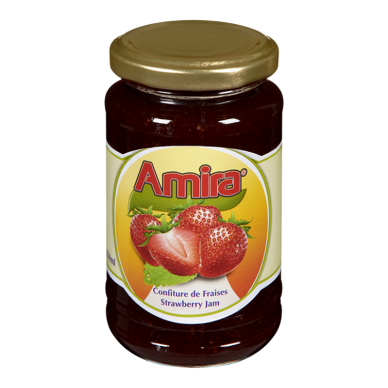 Amira Strawberry Jam, 250 mL {Imported from Canada}