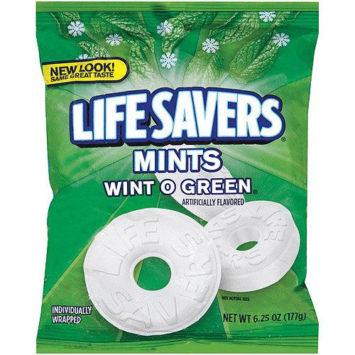 Life Savers Wint-O-Green Mints (150g/5.3 oz.) (3pk) {Imported from Canada}