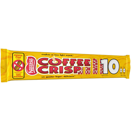 COFFEE CRISP Minis, 115g (Pack of 10) {Imported from Canada}