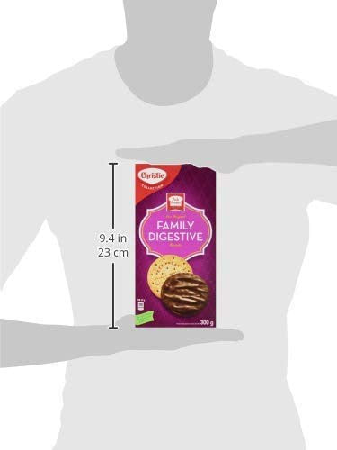 Christie Peek Frean Family Digestive cookies, 300g/10.6 oz, (Pack of 2) {Imported from Canada}