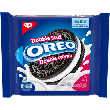 Oreo Double Stuf Sandwich Cookies, 261g/9.2oz. (Imported from Canada)