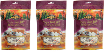 L B Maple Treat Maple Treat Taffy, 155gm/5.46oz. (3pk) {Imported from Canada}