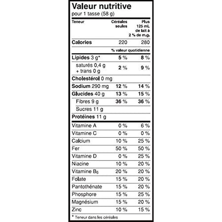 General Mills Edge Protein Maple Flavour Nut Cluster Cereal, 465g/16.4oz., (12pk) (Imported from Canada)