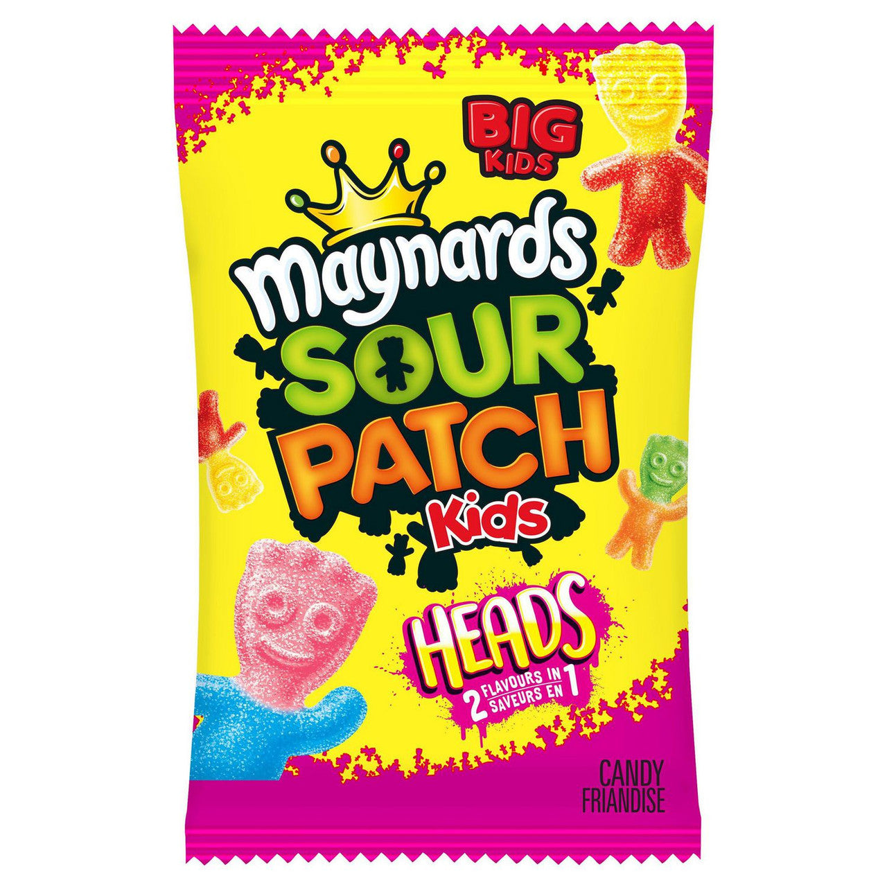 Maynards Sour Patch Kids Heads Candy, 185g/6.5oz., {Imported from Canada}