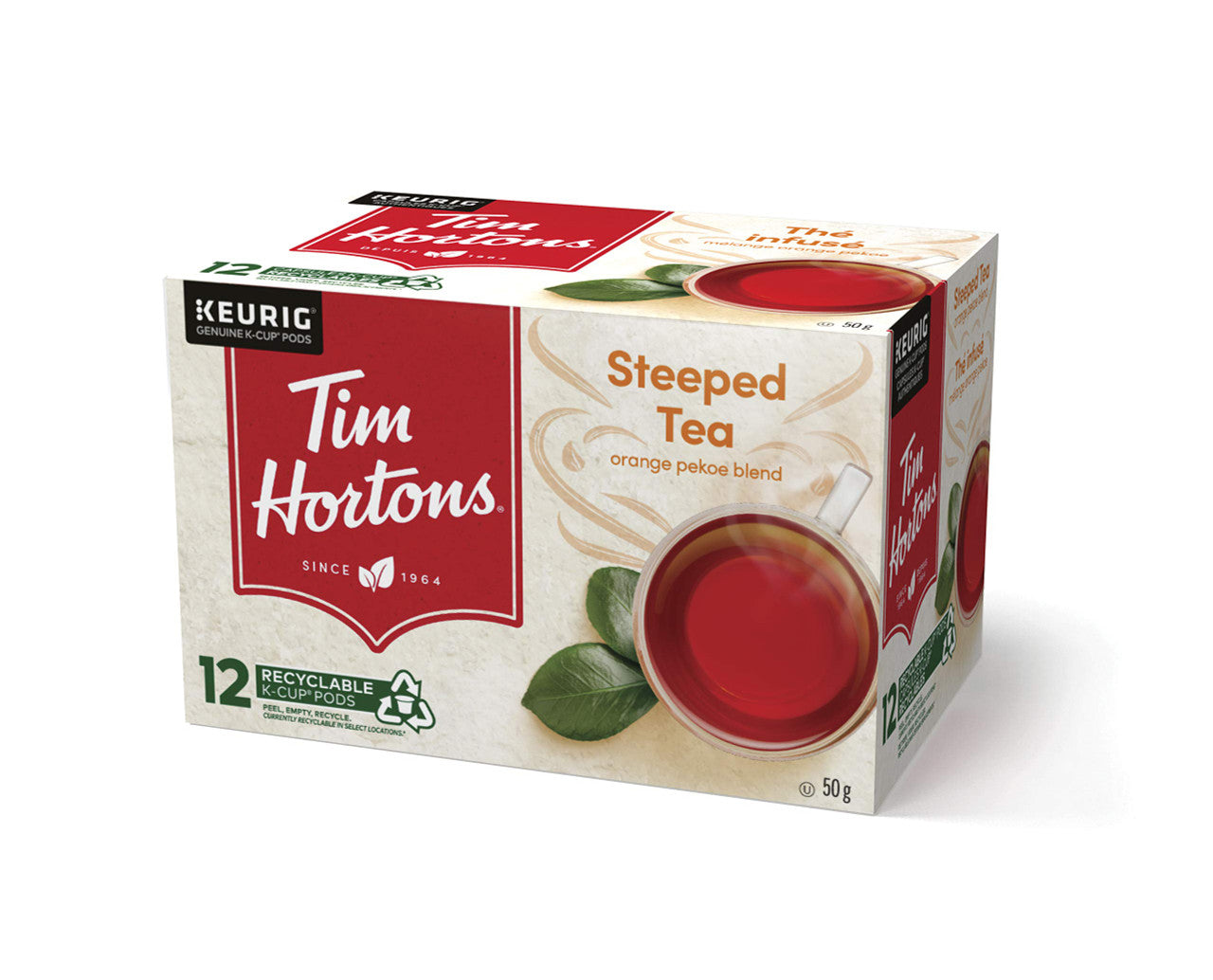 Tim Horton's K-Cup Tea 12 Count {Imported from Canada}