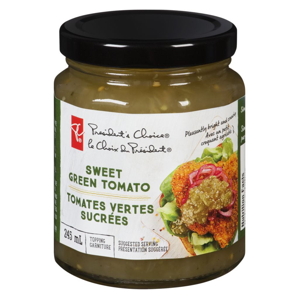 PC Sweet Green Tomato Topping 245ml/8.5 oz. {Imported from Canada}