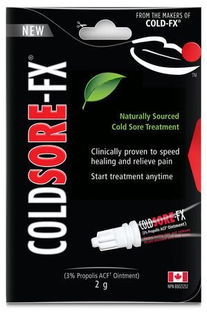 Coldsore-fx Topical Cold Sore Ointment 2 Grams (New!)