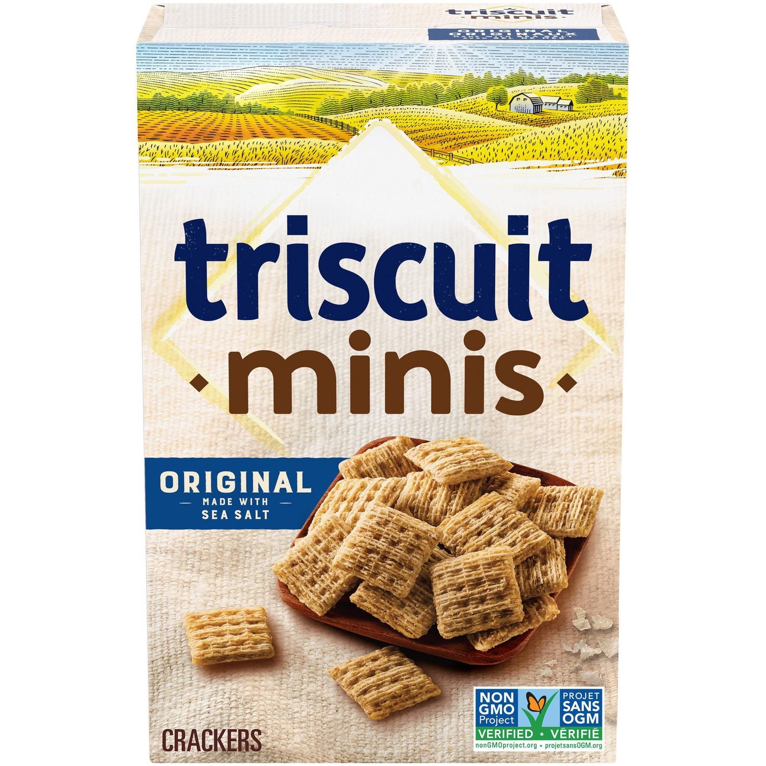 Triscuit Minis Crackers front