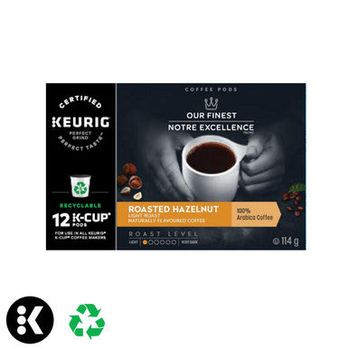 Our Finest Roasted Hazelnut Keurig K-Cup Pods, 12ct., {Imported from Canada}