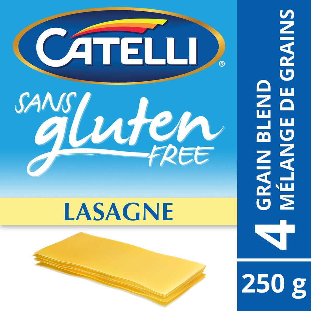 Catelli Gluten Free Lasagne Two Pack - 250g/8.8oz. Each {Imported from Canada}