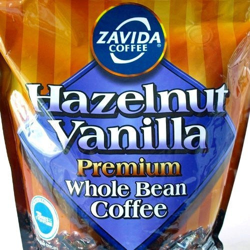 Zavida Hazelnut Vanilla Whole Bean Coffee, 907g/32 oz., {Imported from Canada}