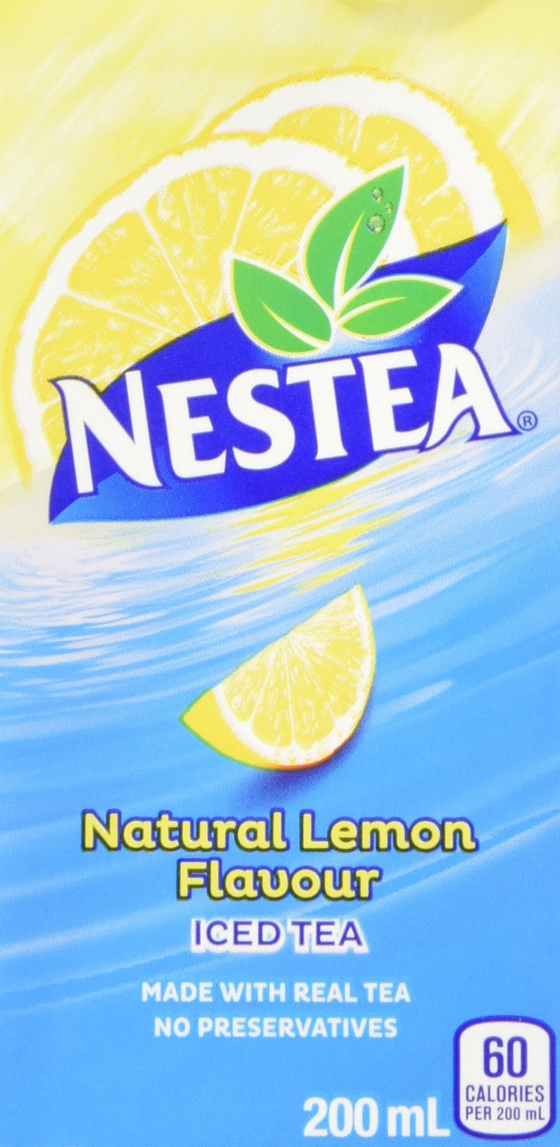 Nestea Lemon Flavoured Iced Tea (200ml/6.7 oz) 10ct {Imported from Canada}