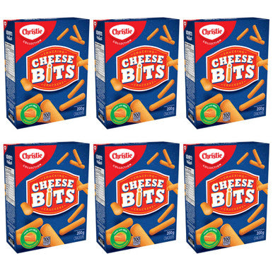 Christie Cheese Bits Snacking Crackers 200g/7oz, 6-Pack {Imported from Canada}