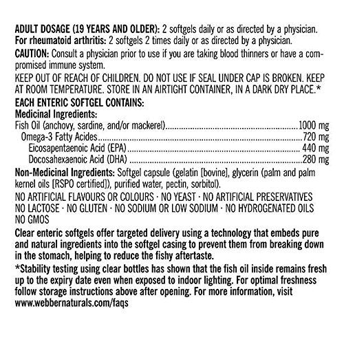 Kirkland Signature Super Concentrate Omega-3 Fish Oil 1000mg,  300 Softgels