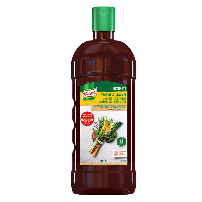 Knorr, Ultimate Vegetable Liquid Concentrated Base, 946 mL/32oz., {Imported from Canada}