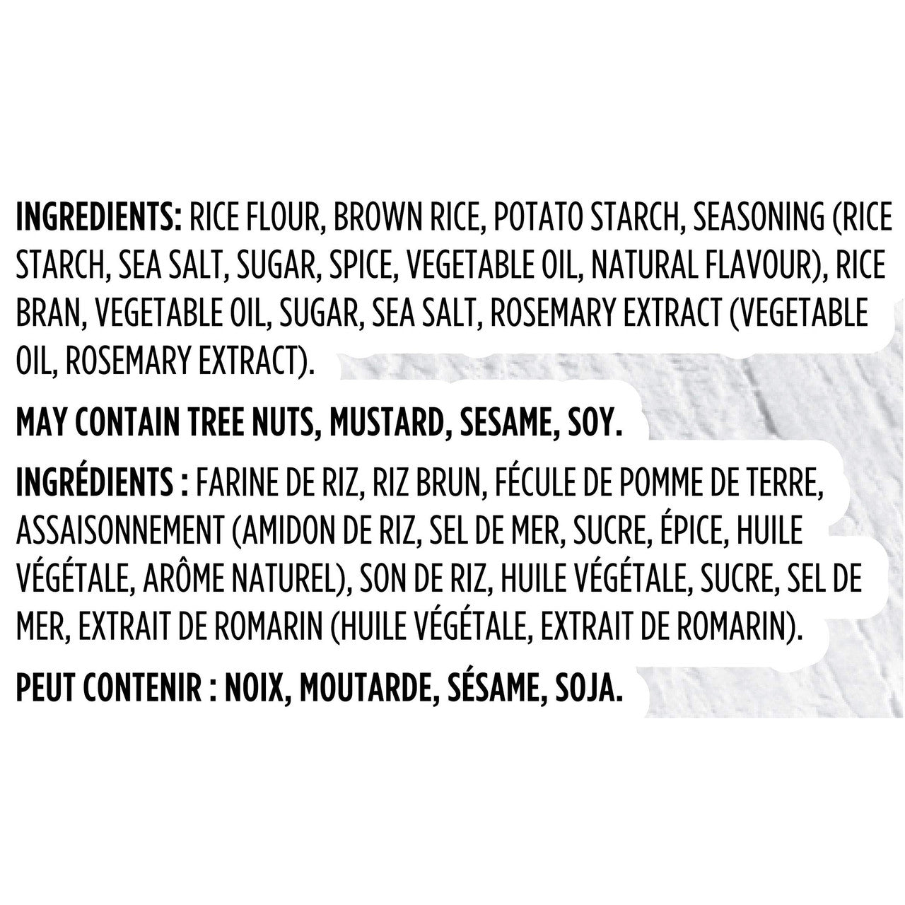 Good Thins, Gluten-Free Rice Crackers, Sea Salt & Pepper Flavour, 100g/3.5oz, (Imported from Canada)