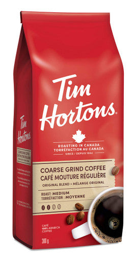 Tim Hortons Coarse Grind Original Blend 300g {Imported from Canada}