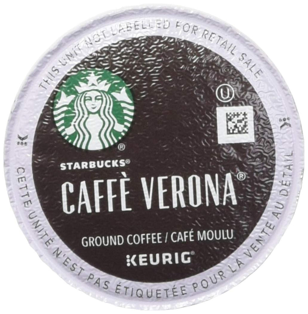 Starbucks Caffe Verona Coffee 96 K Cups Packs {Imported from Canada}