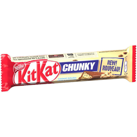 NESTLE KITKAT CHUNKY Cookie Dough Wafer Bar, 52g/1.8 oz., {Imported from Canada}