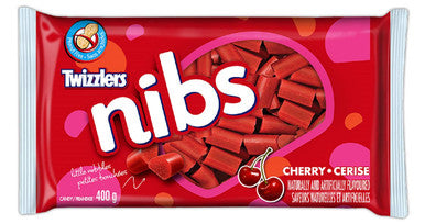 Twizzlers Nibs Cherry Flavored (400g / 14oz per pack){Imported from Canada}