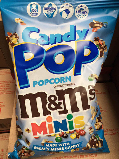 Candy Pop M&M's Candy Pop Popcorn 149g/5.25oz., {Imported from Canada}