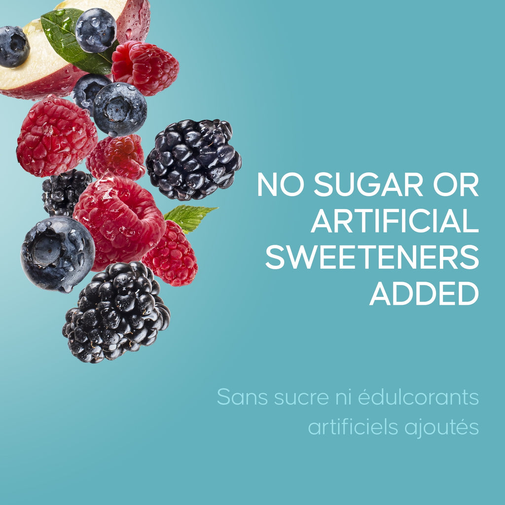 SunRype Wildly Berry Juice Boxes Perfect For On-The-Go, 60% Less Sugar, 5x200ml/33.8 fl. oz. - No Sugar Or Artificial Sweeteners Added