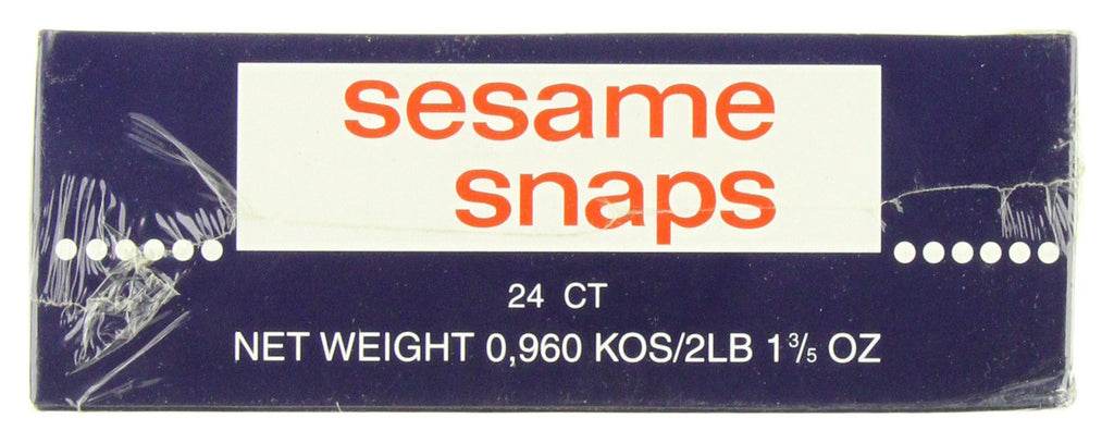 Sezme Sesame Snaps,  40-gram,  (Pack of 24) {Imported from Canada}