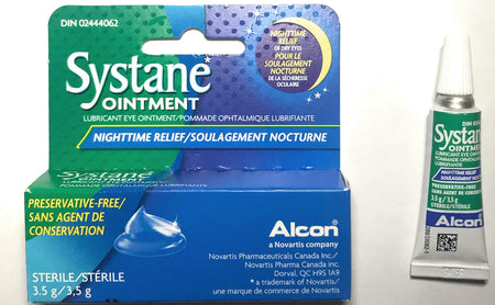 Systane Lubricant Eye Ointment 3.5 g (2 Pack) {Imported from Canada}