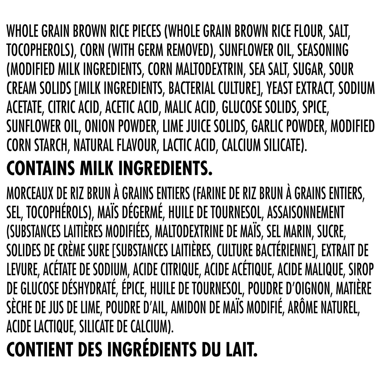 Quaker Crispy Minis Sea Salt and Lime Flavour Rice Chips (12pk) x 100g/3.5 oz. {Imported from Canada}