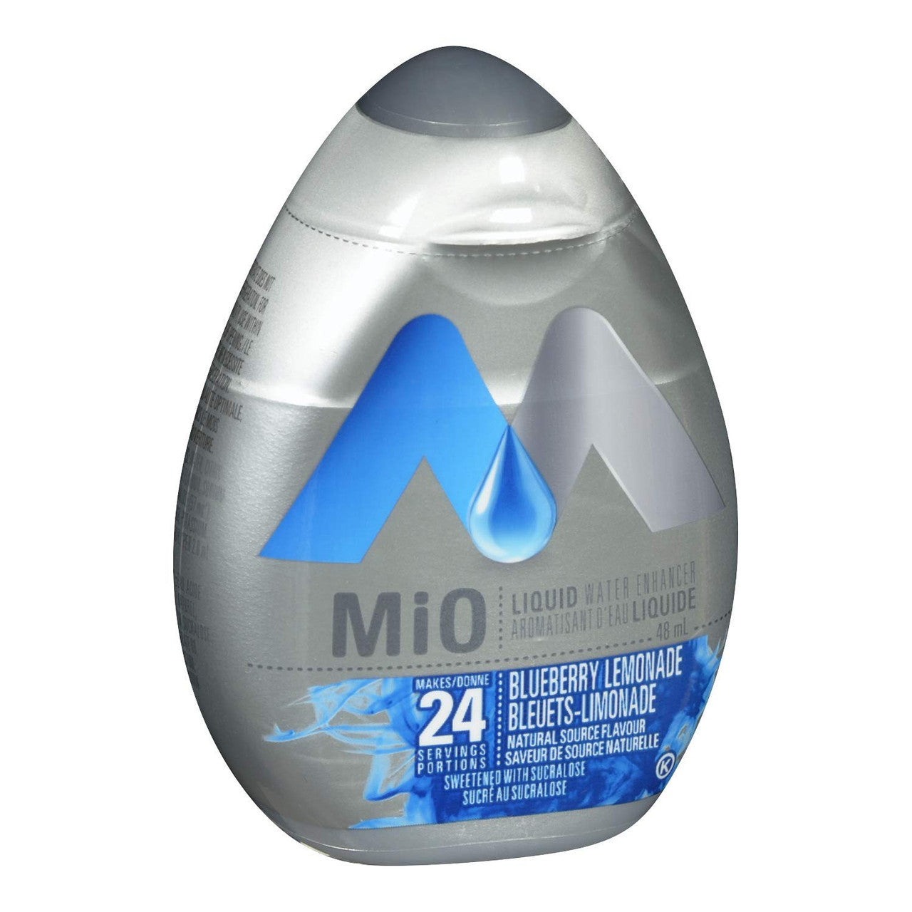 MiO Blueberry Lemonade Liquid Water Enhancer, 48ml/1.62oz,(12 pk) (Imported from Canada)