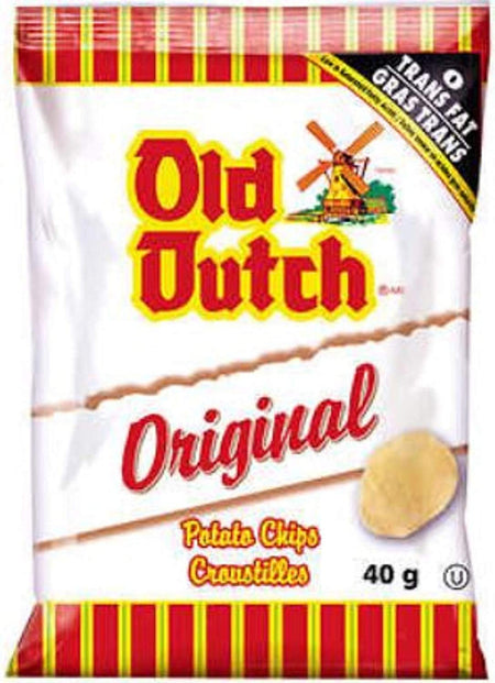 Old Dutch Original Flavoured Potato Chips (40 pack x 40g/1.4oz) {Imported from Canada}