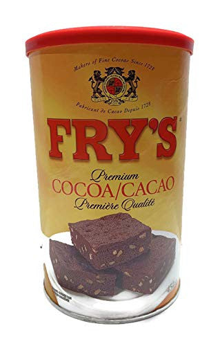 Fry's Premium Baking Cocoa, Unsweetened, 454g/16 oz., {Imported from Canada}