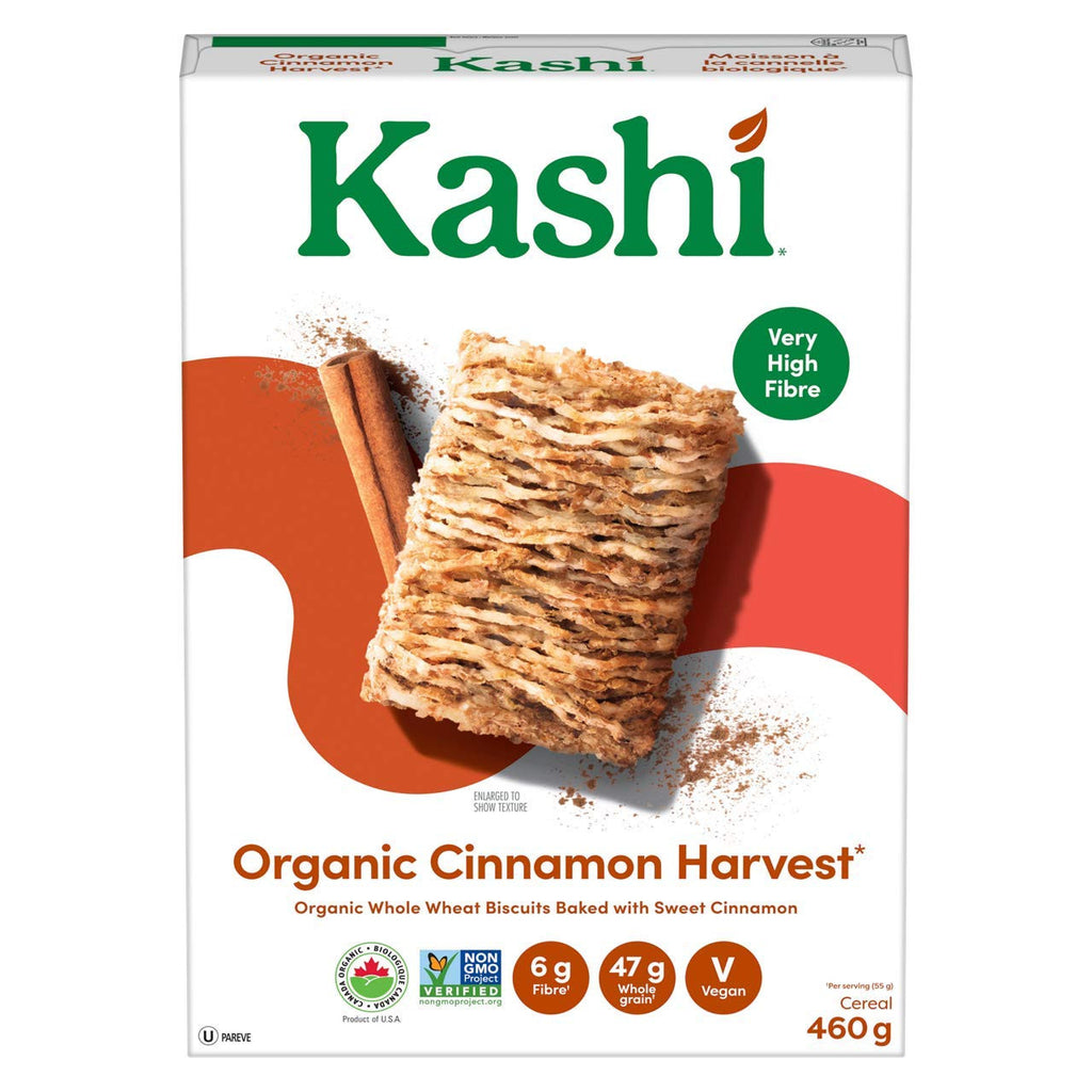 Kashi, Organic, Cinnamon Harvest Cereal, Non-GMO, 460g/16oz., {Imported from Canada}