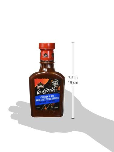 La Grille, BBQ Sauce, Chicken & Rib, 435ml/14.7 fl.oz., {Imported from Canada}