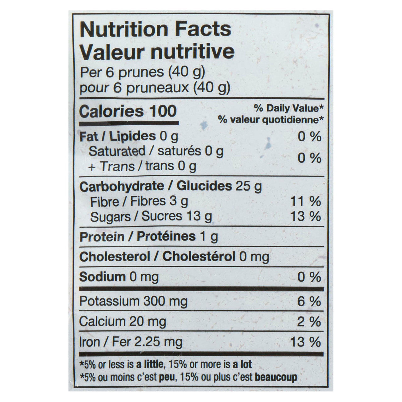 Joe's Tasty Travels Large Dried Pitted Prunes, 300g/10.5 oz. Bag, {Canadian}