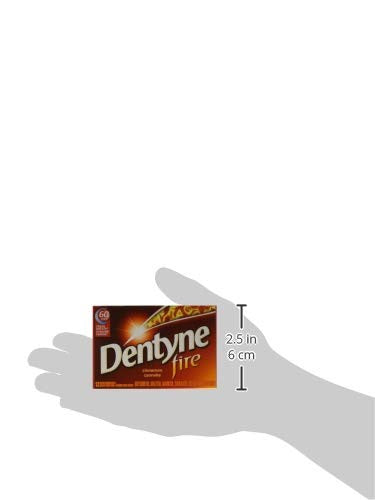 Dentyne Fire Bubble Gum, Cinnamon, 12x12/144ct, {Imported from Canada}