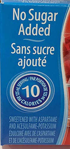 Jello Strawberry No Sugar Added, 10.1g/0.4 oz, (4pk) {Imported from Canada}