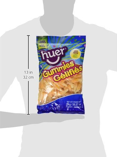 Huer Bulk Small Sour Orange Bottles, 1kg/2.2lbs., {Imported from Canada}