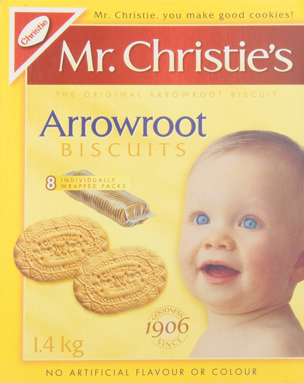 Mr. Christie's Arrowroot Biscuits, 1.40-Kilogram {Imported from Canada}