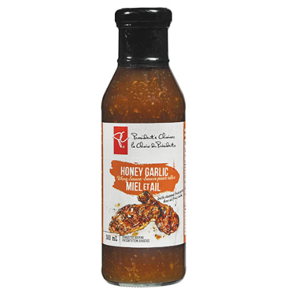 President's Choice, Honey Garlic Wing Sauce, 350ml/11.8oz., {Imported from Canada}