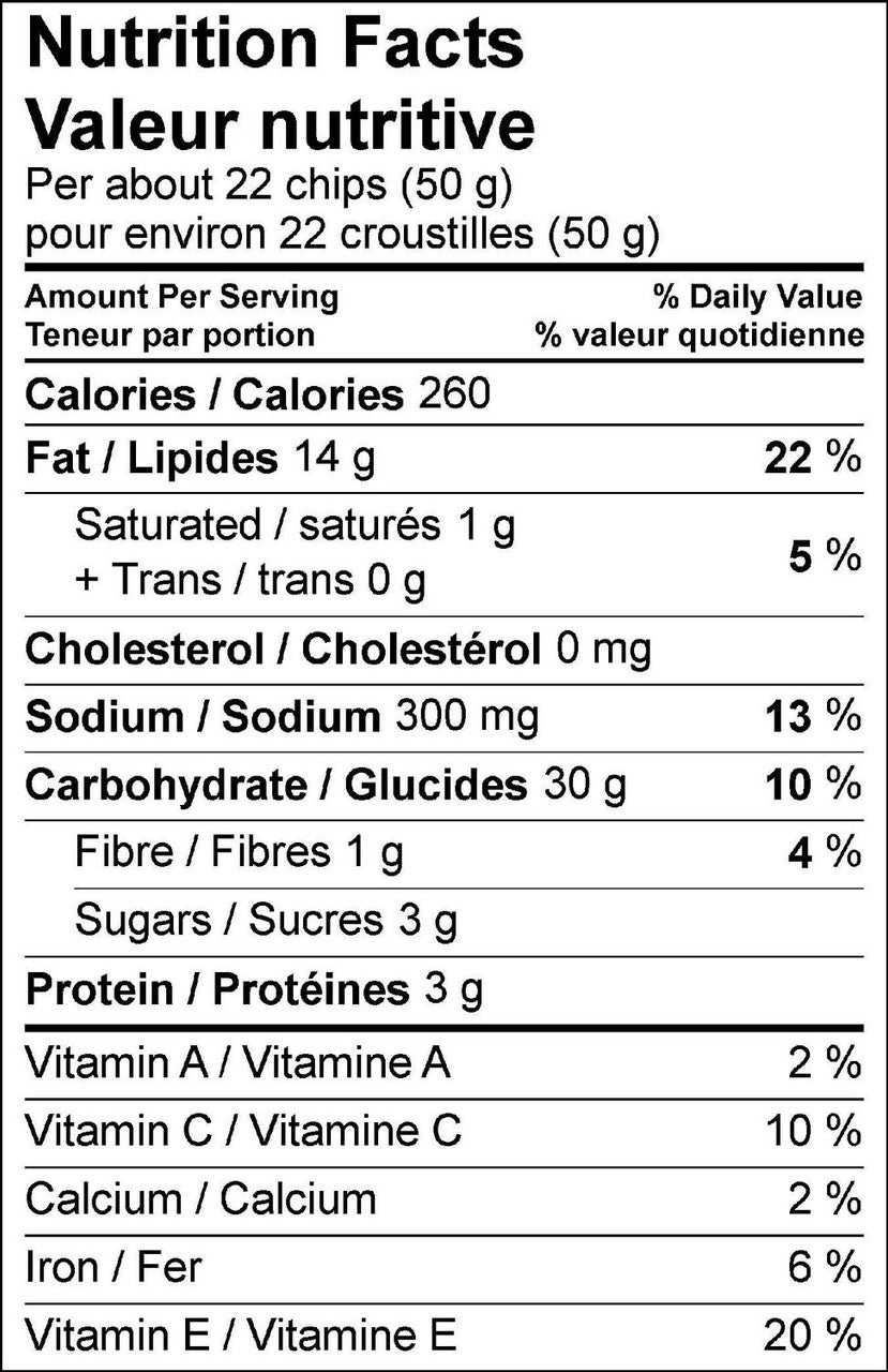 Ridgies All Dressed Gluten Free Potato Chips, One Large Bag, {Imported from Canada}