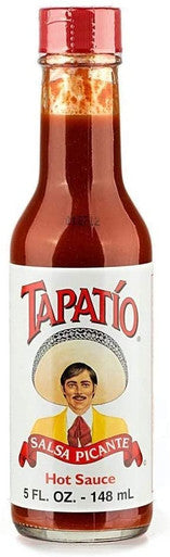 Tapatio Salsa Picante Hot Sauce, 148ml/ 5 fl. Oz. {Imported from Canada}