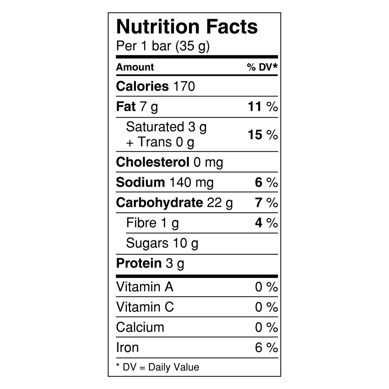 Nature Valley Sweet & Salty Salted Caramel Chocolate Flavoured Granola Bars, Special Edition, 6 Count, 210g/7.4 oz., {Imported from Canada}