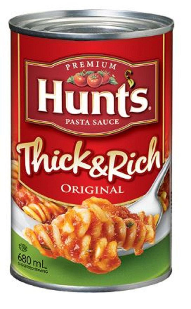 Hunt's Original Thick & Rich Pasta Sauce, 680ml/23 fl.oz., {Imported from Canada}